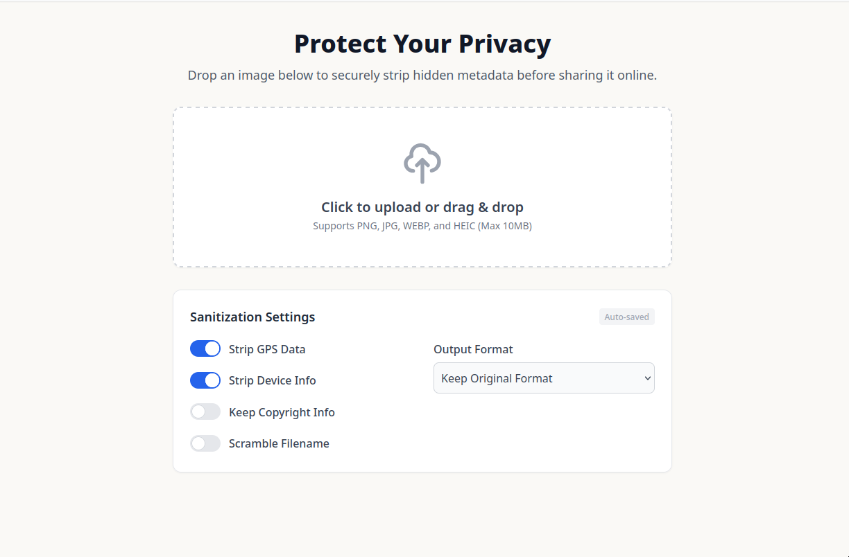 Image Sanitizer