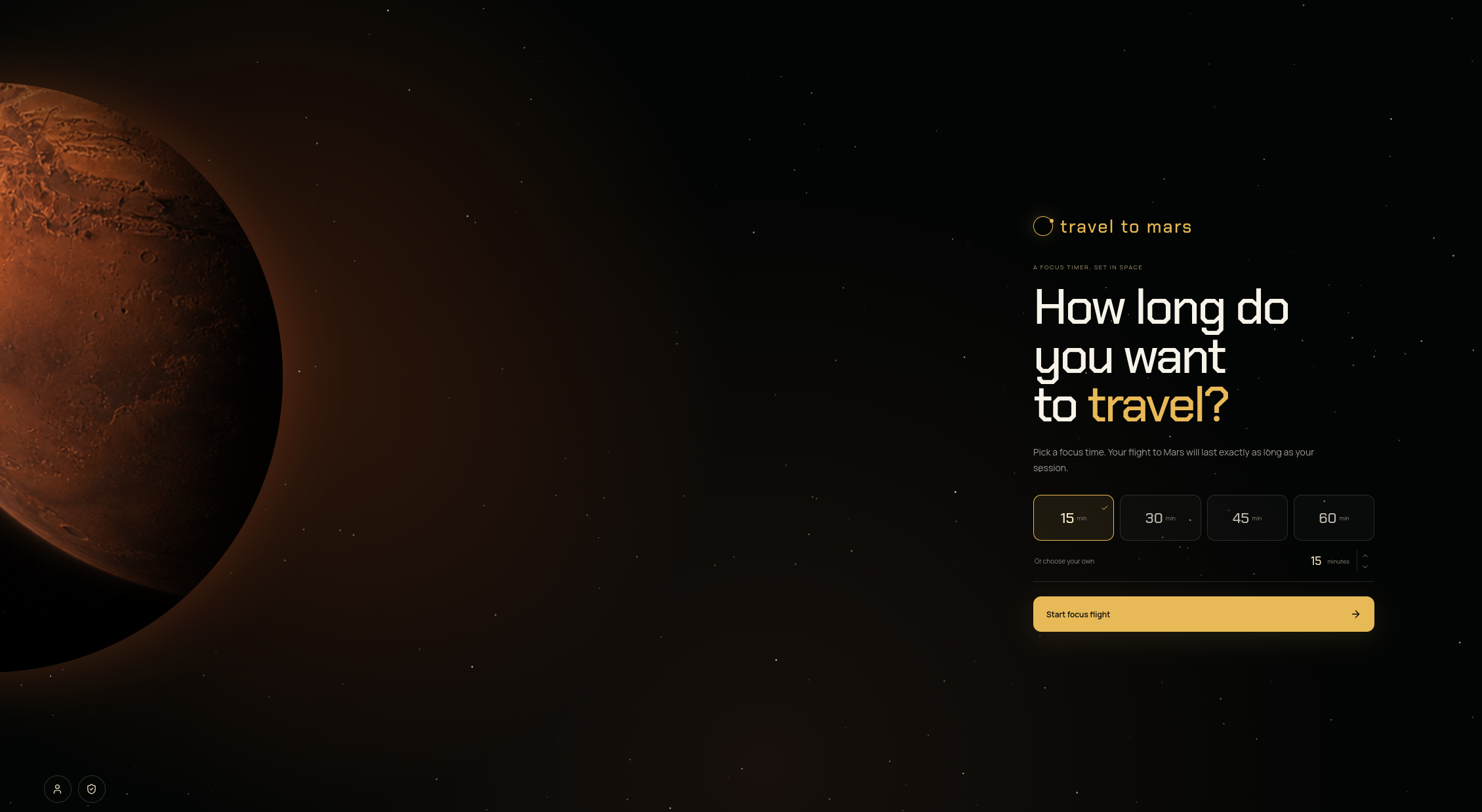 Travel to Mars